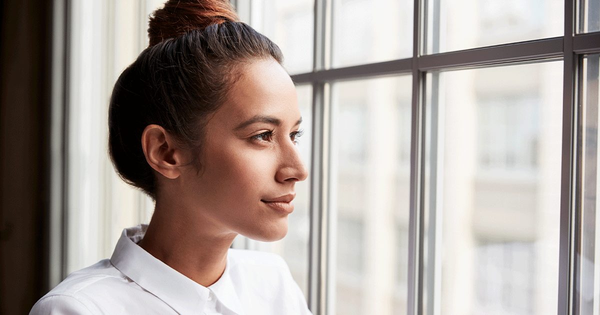 A woman considering which maternity home to choose